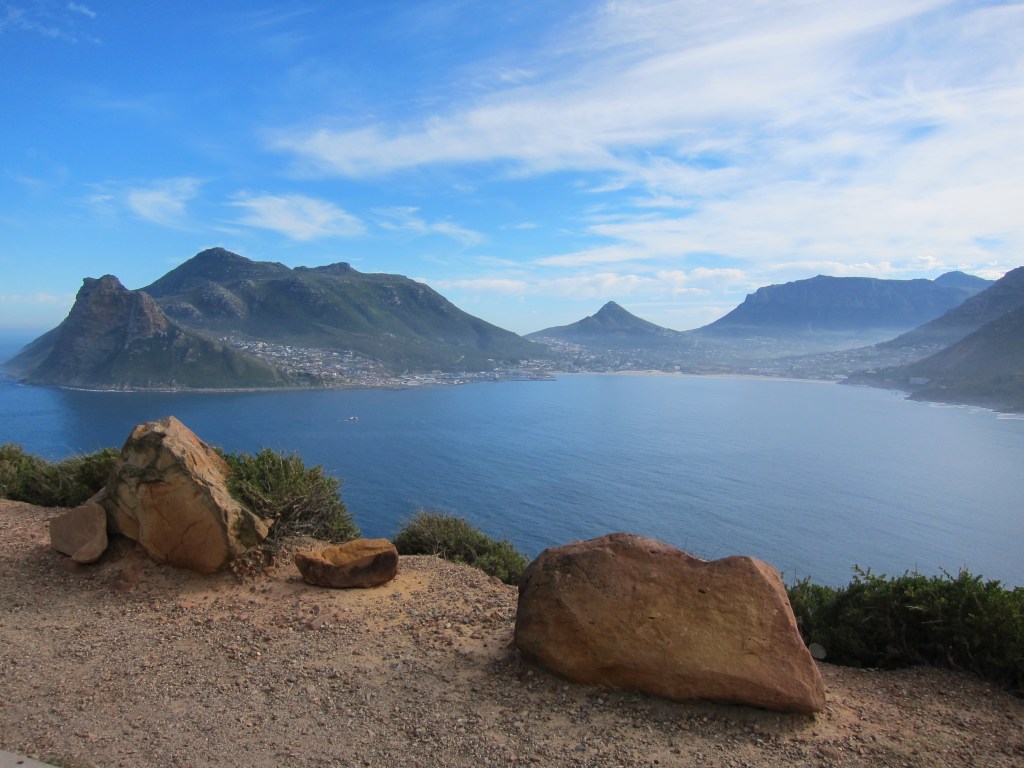 One of the many beautiful view point along Chapman's Peak.