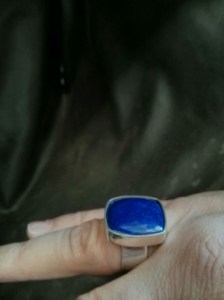 The finished ring. Just need a cocktail to go with it.