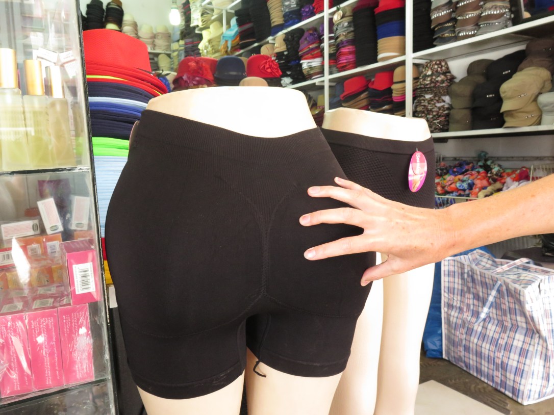 padded knickers for sale in a johannesburg market
