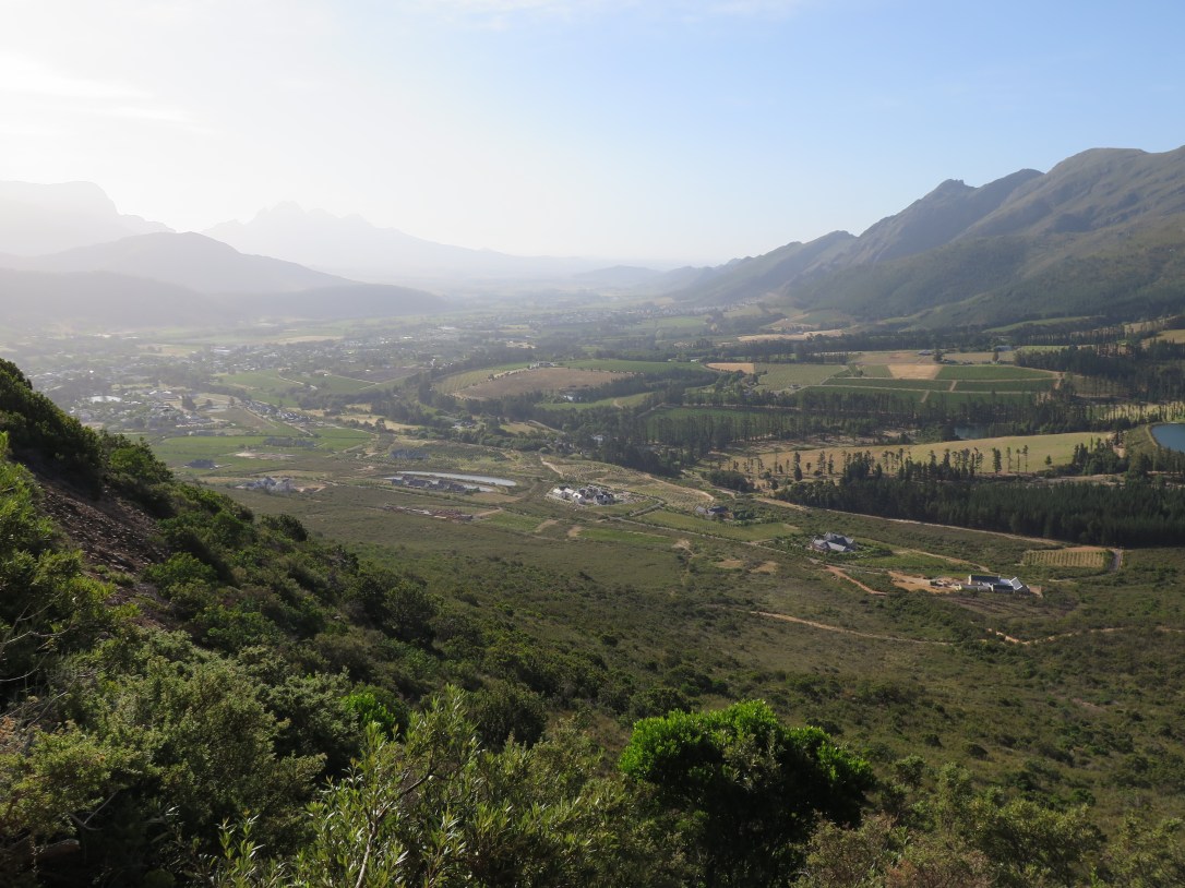 Franschhoek Valley formerly Olifants Valley Translates as French Corner and Elephants corner