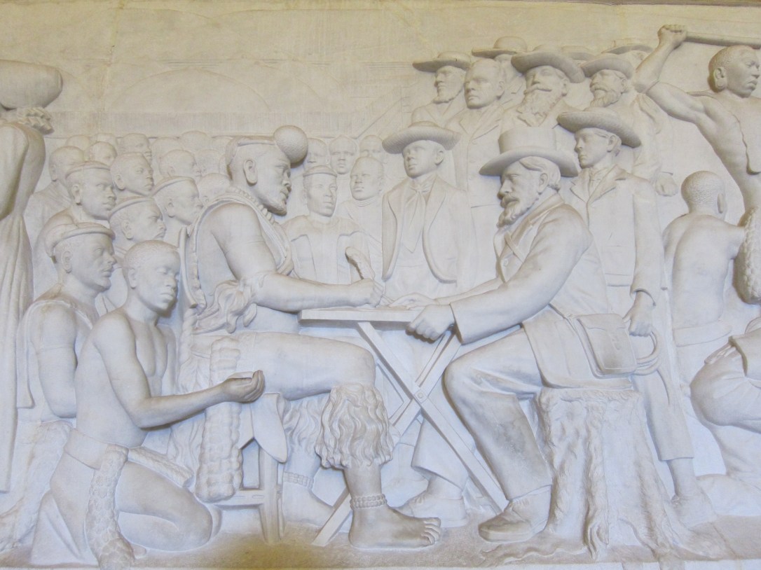 Stunning Marble Frieze inside the Voortrekker Monument