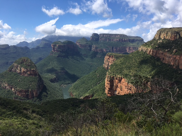 Panorama Route Mpumalanga South Africa the three rondavels
