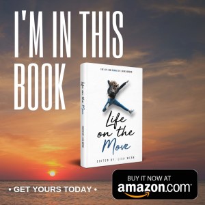Life on the Move book cover, available on Amazon.