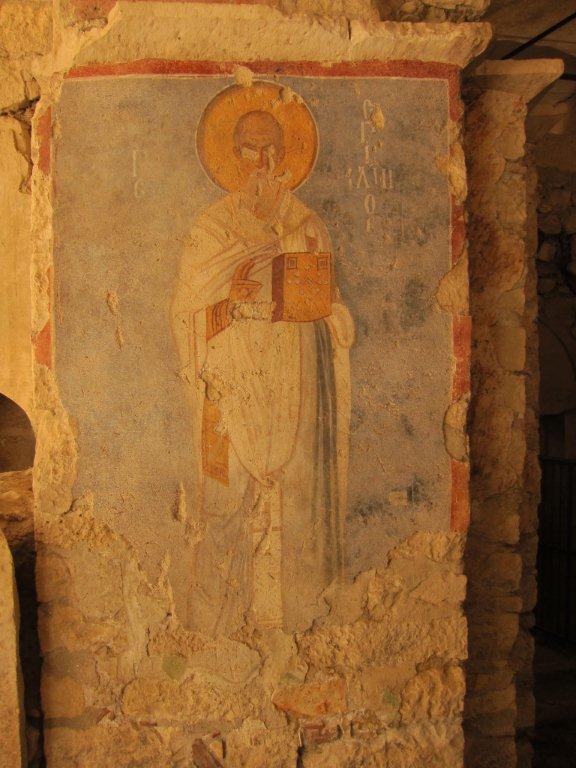 st nicholas of myra fresco turkey